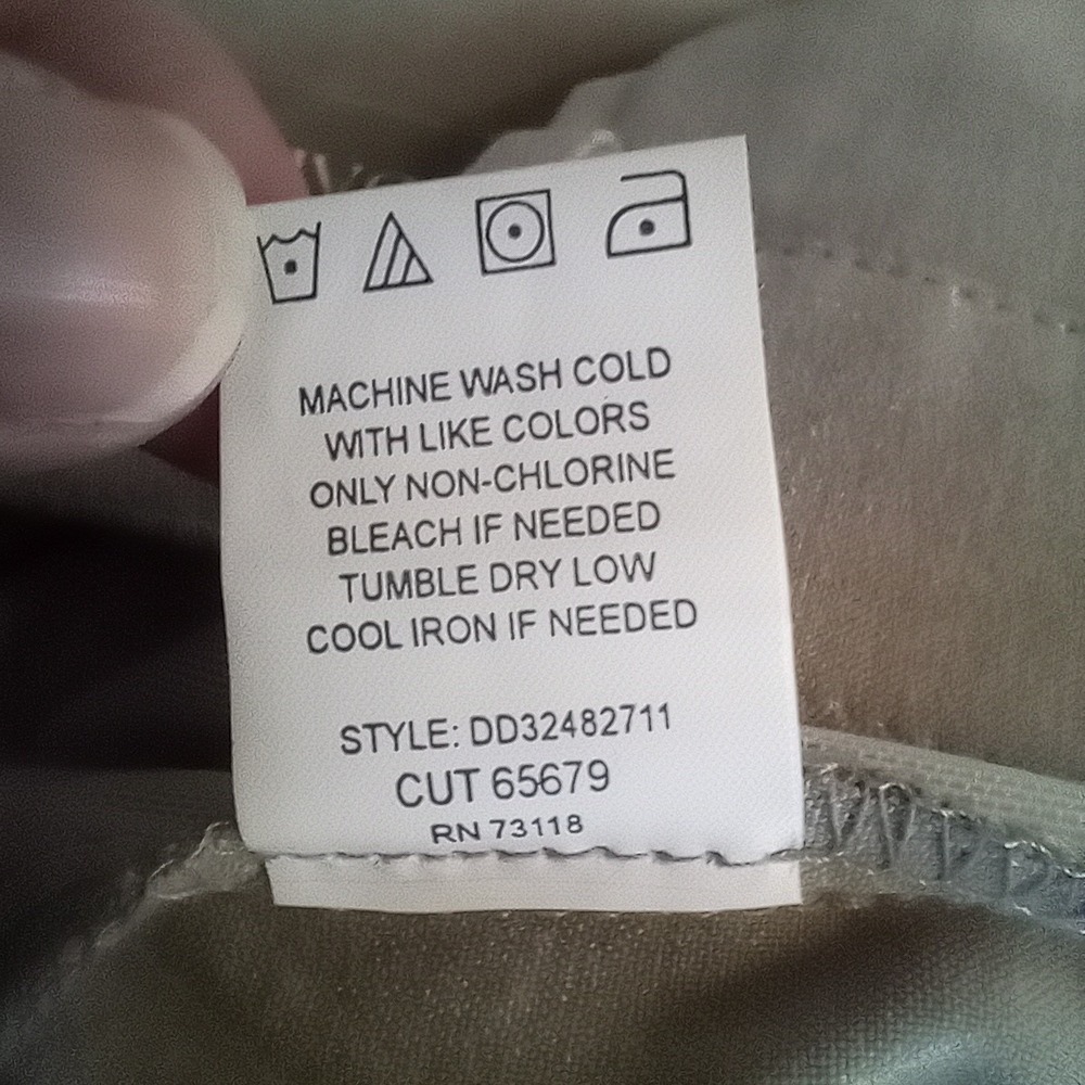David Dart Pants Slimming Solution Size 18 Beige Cropped Capri Comfort Stretch - Picture 14 of 15